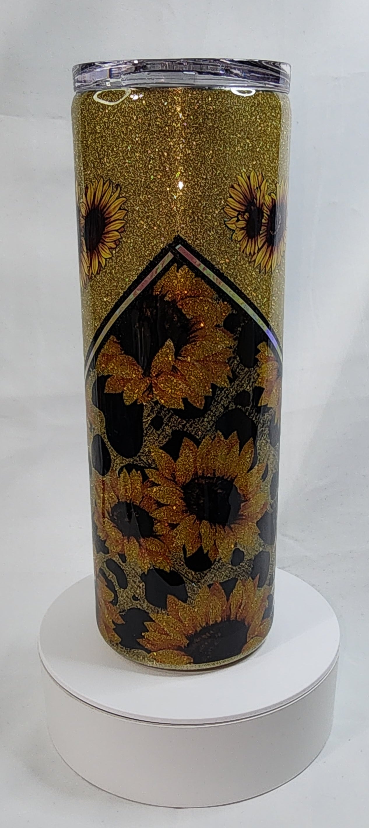23-Sunflower Cow 20oz skinny