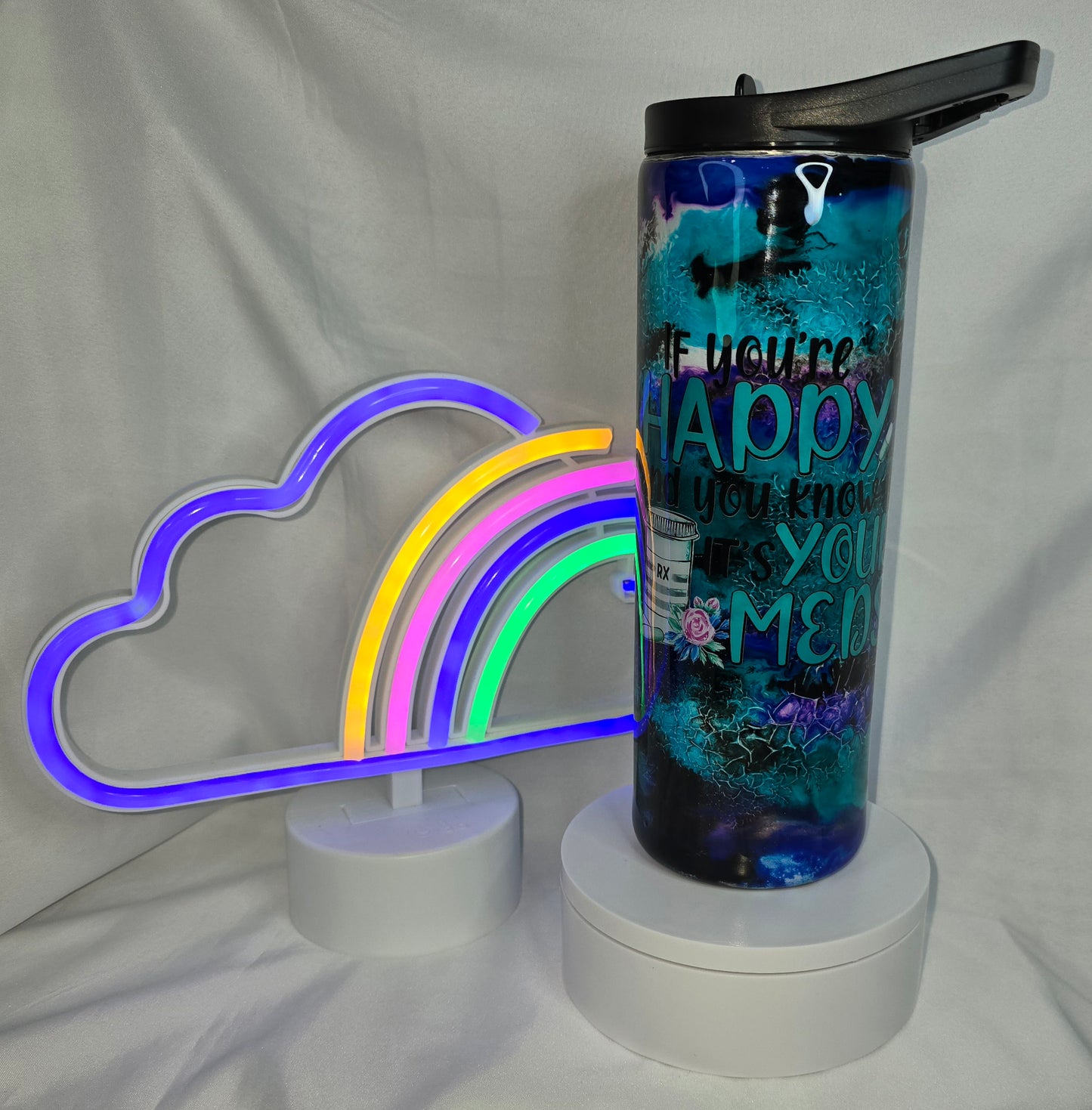 183- If you're happy and you know it 20 oz tumbler