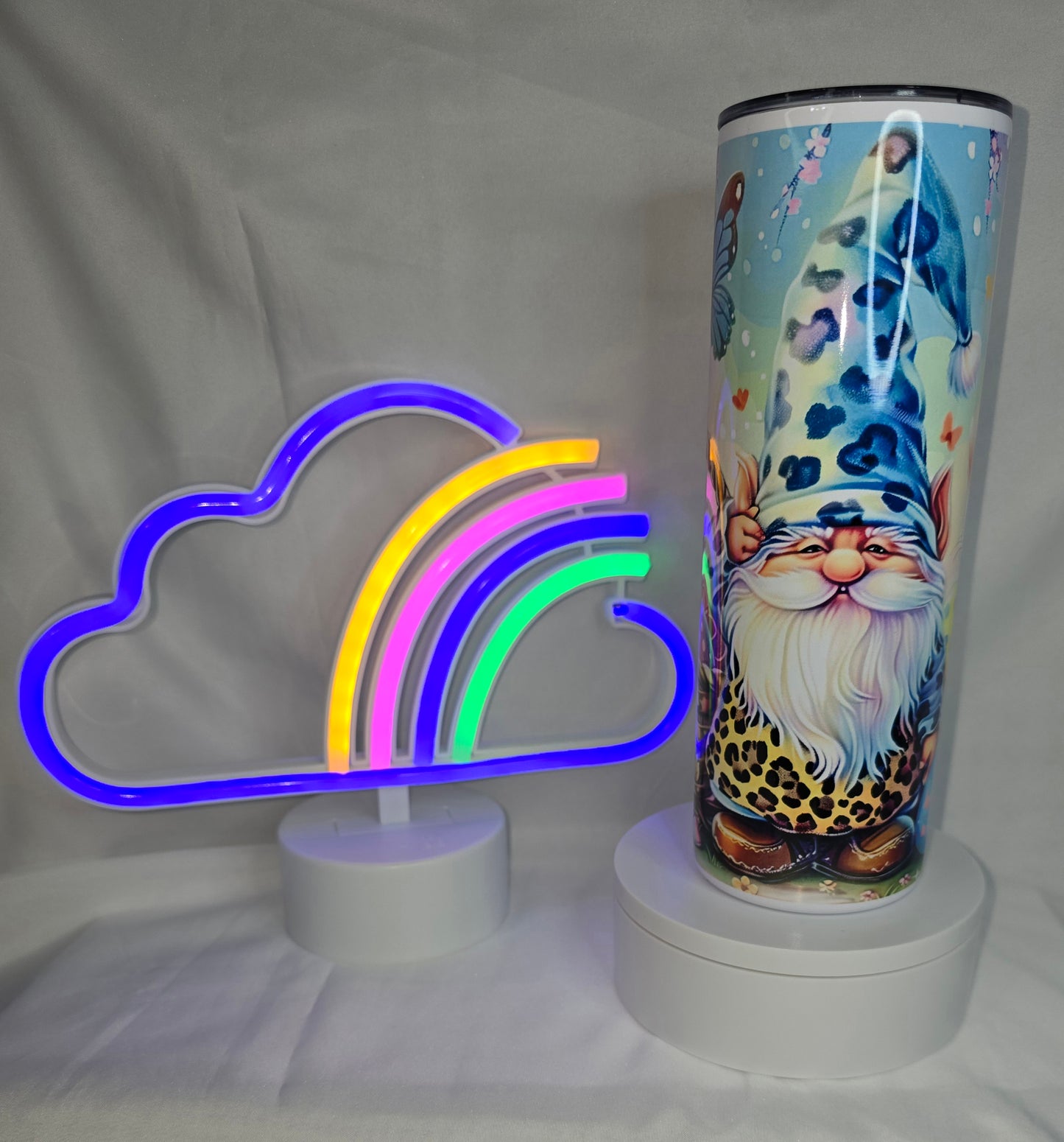 S26- Easter Gnome 20 oz sublimated tumbler