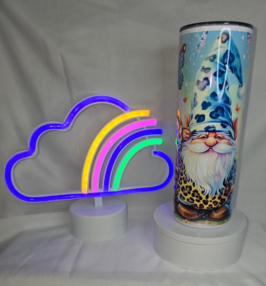 S26- Easter Gnome 20 oz sublimated tumbler
