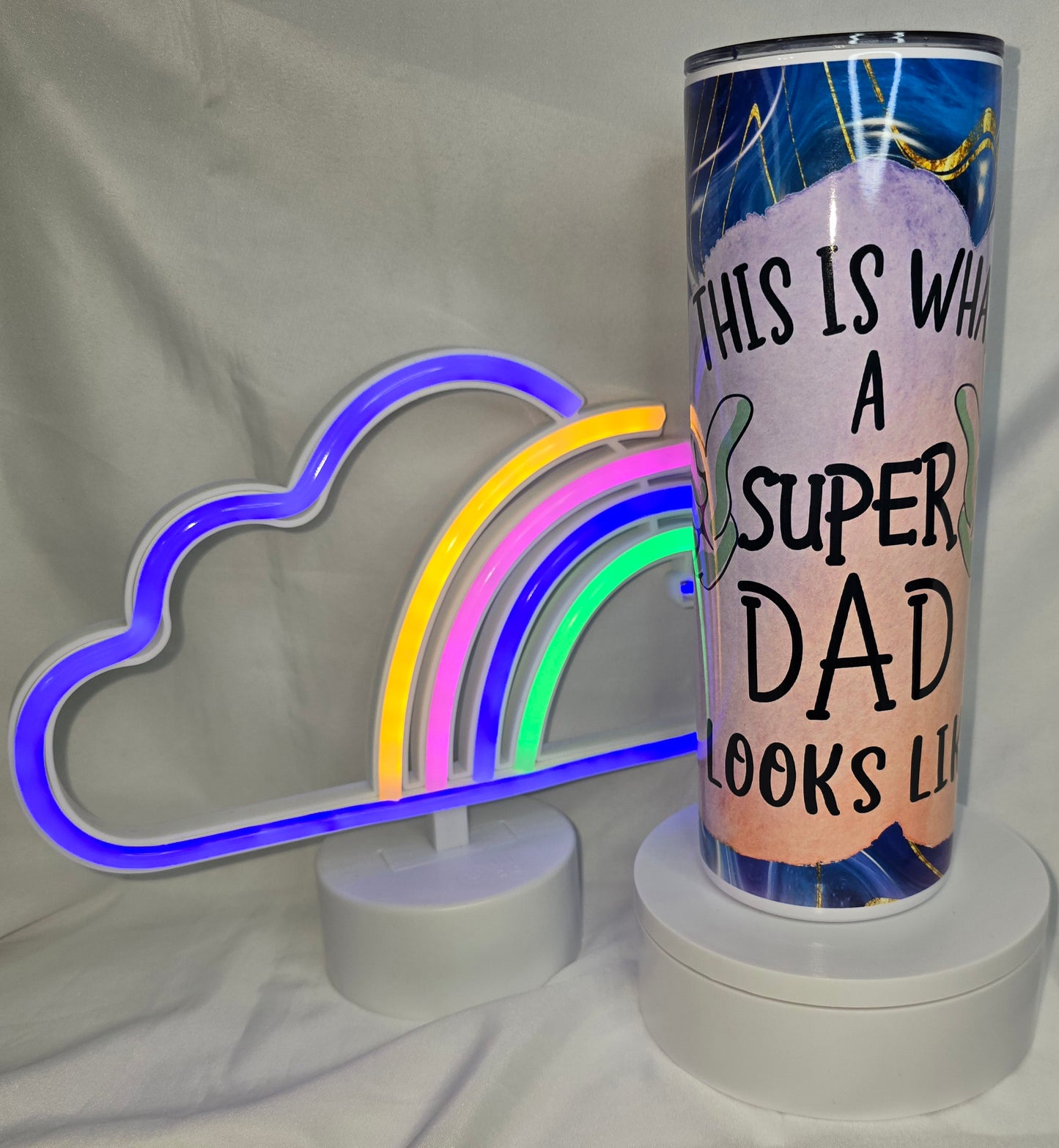 S48- Super Dad 20 oz sublimated tumbler