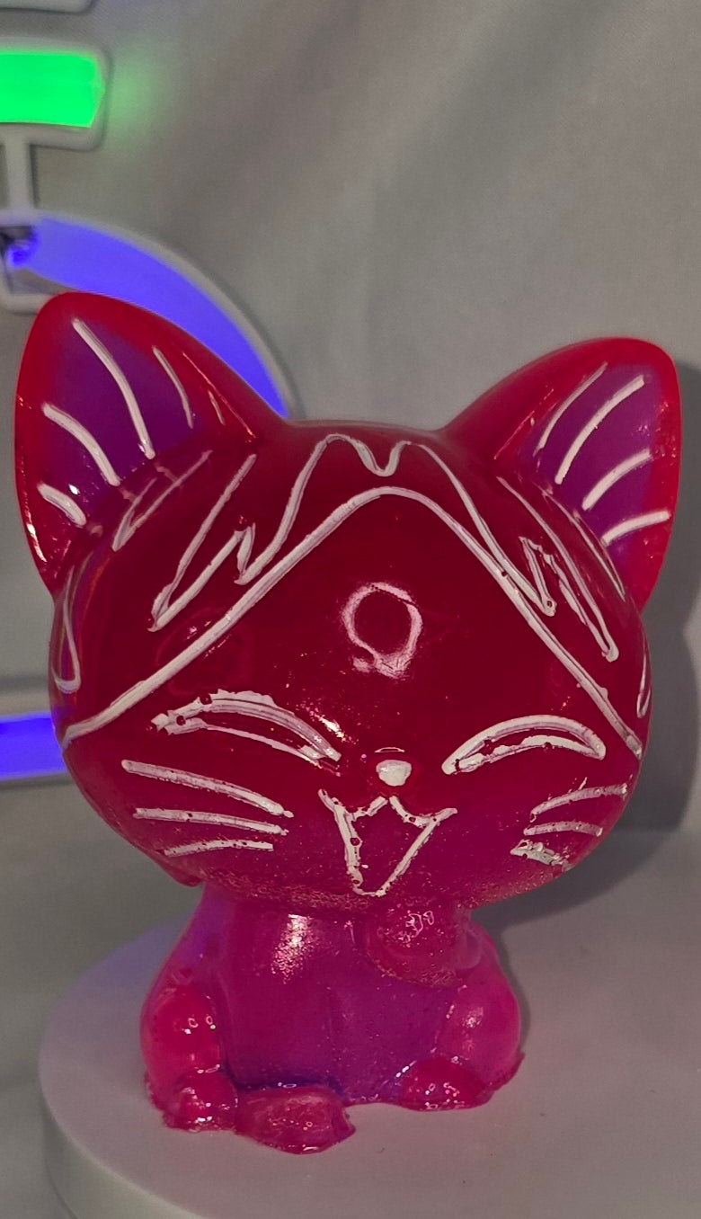 Kitty cat resin figurines