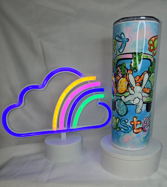 S24-Hoppy Easter 20 oz sublimated tumbler
