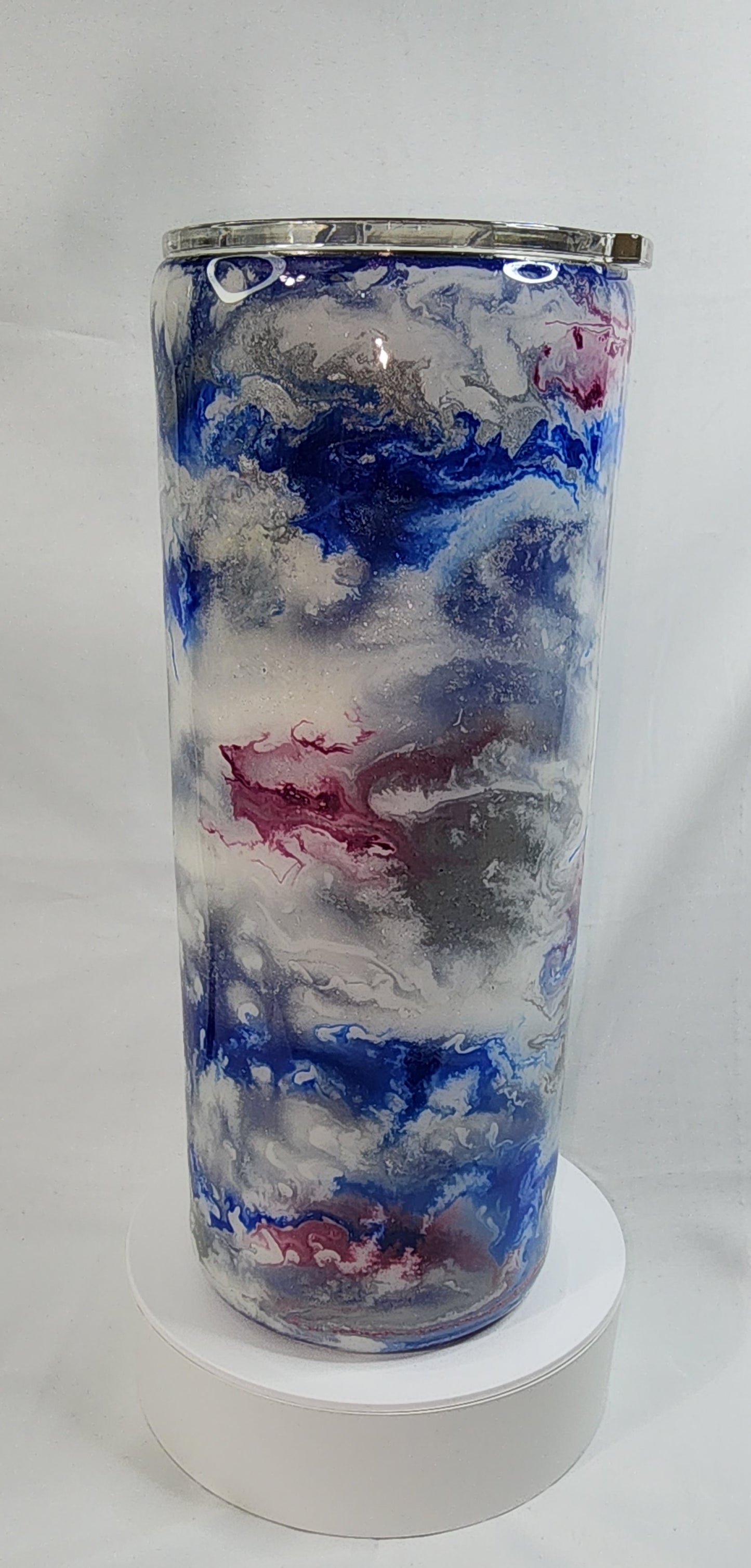 21-Blue Owl 30oz tumbler
