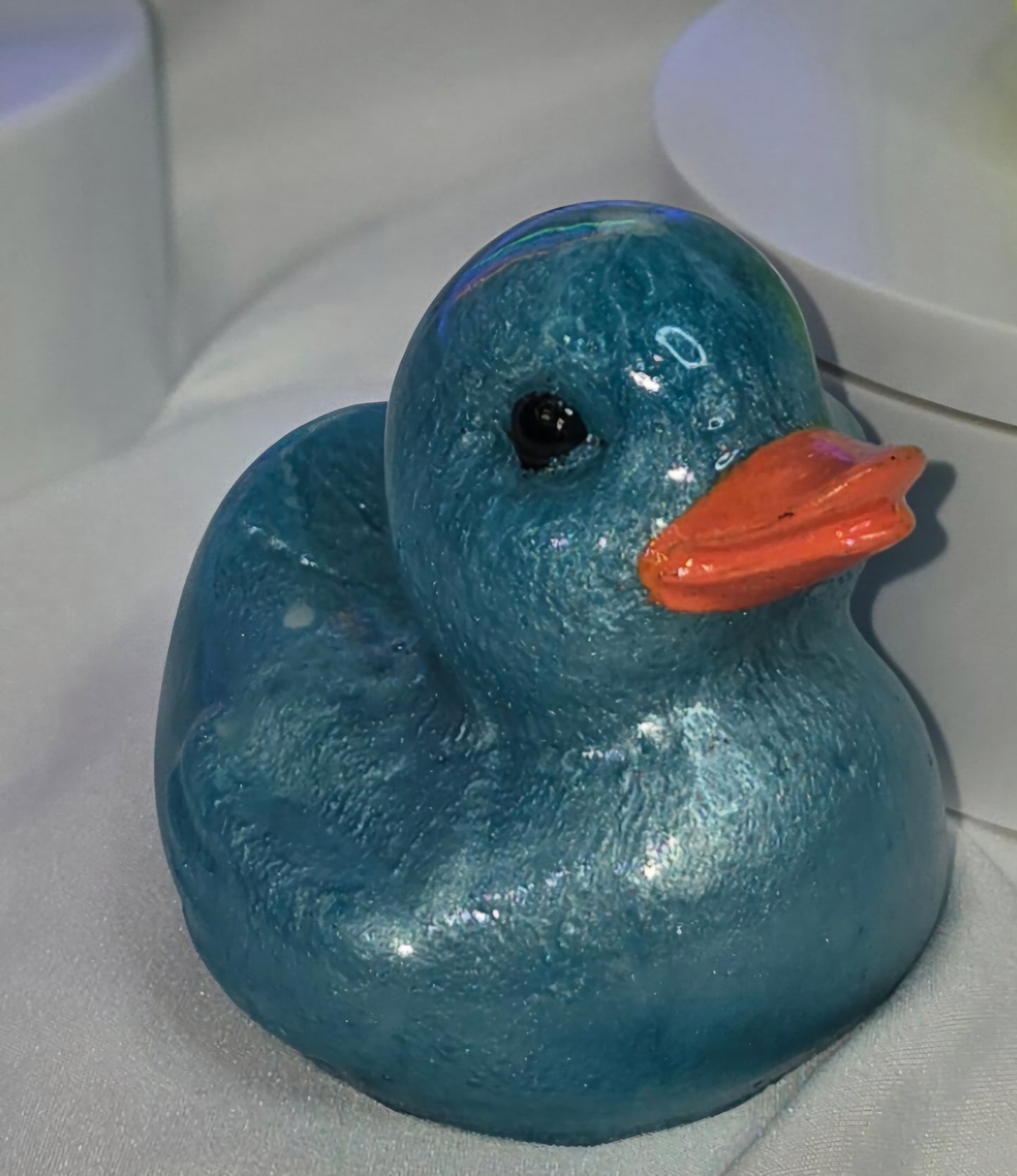 Large Duckie resin figurine