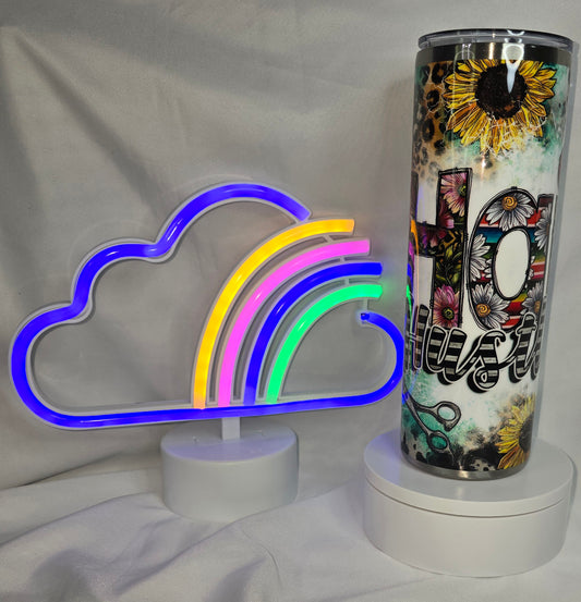 156- 20 oz Hair Hustler tumbler