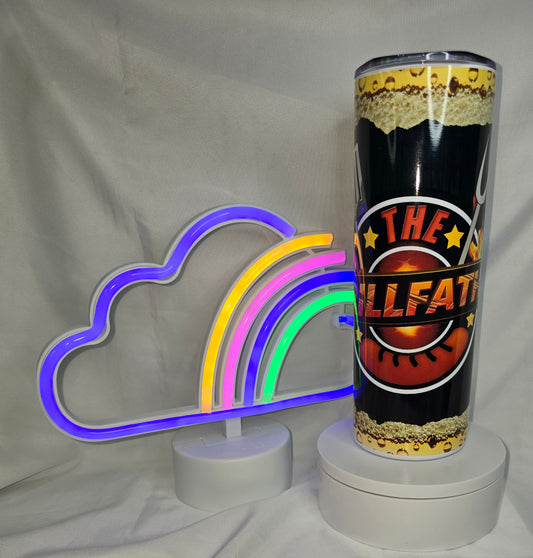 S49-The Grillfather 20 oz sublimated tumbler