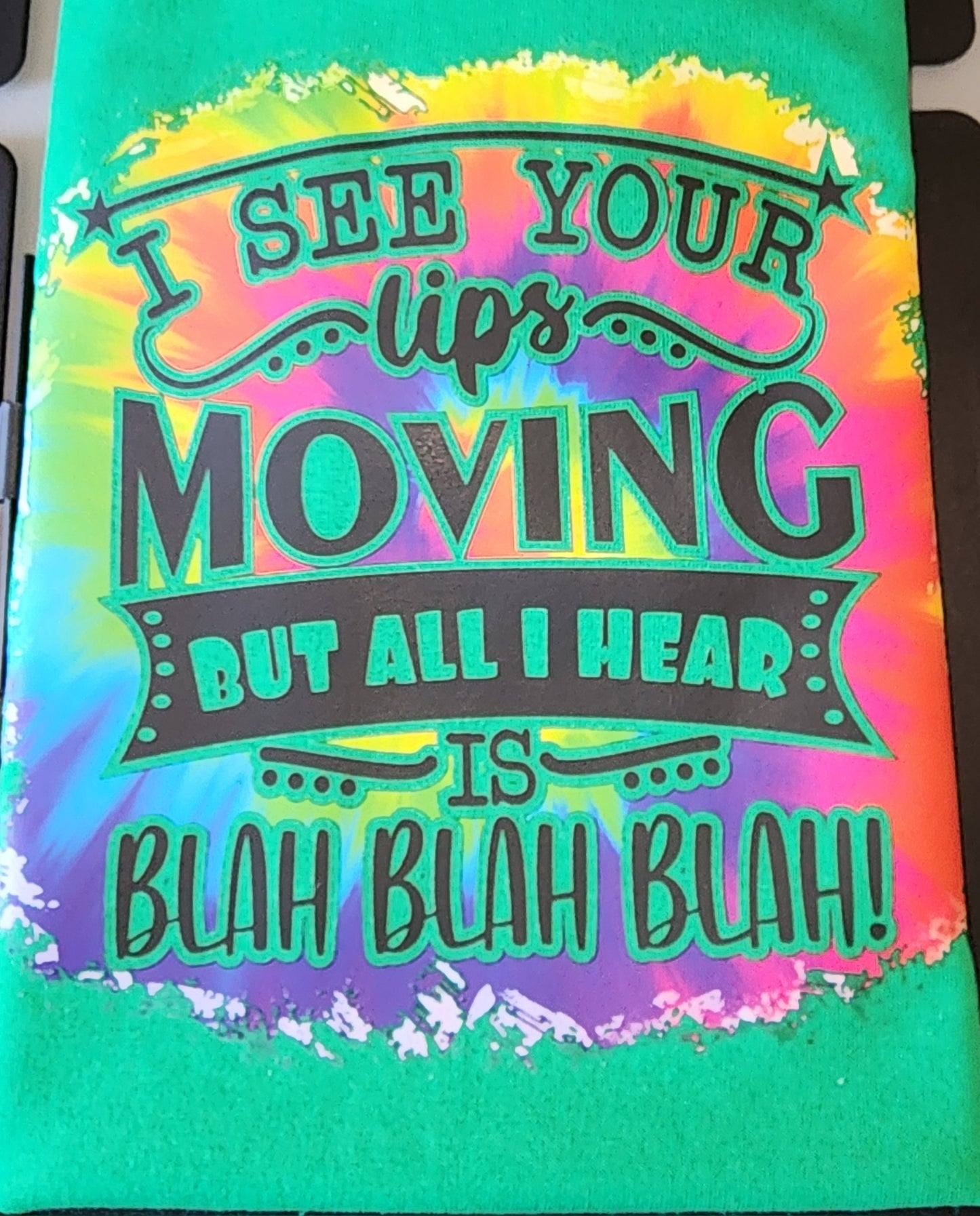 I see your lips moving Adult medium shirt