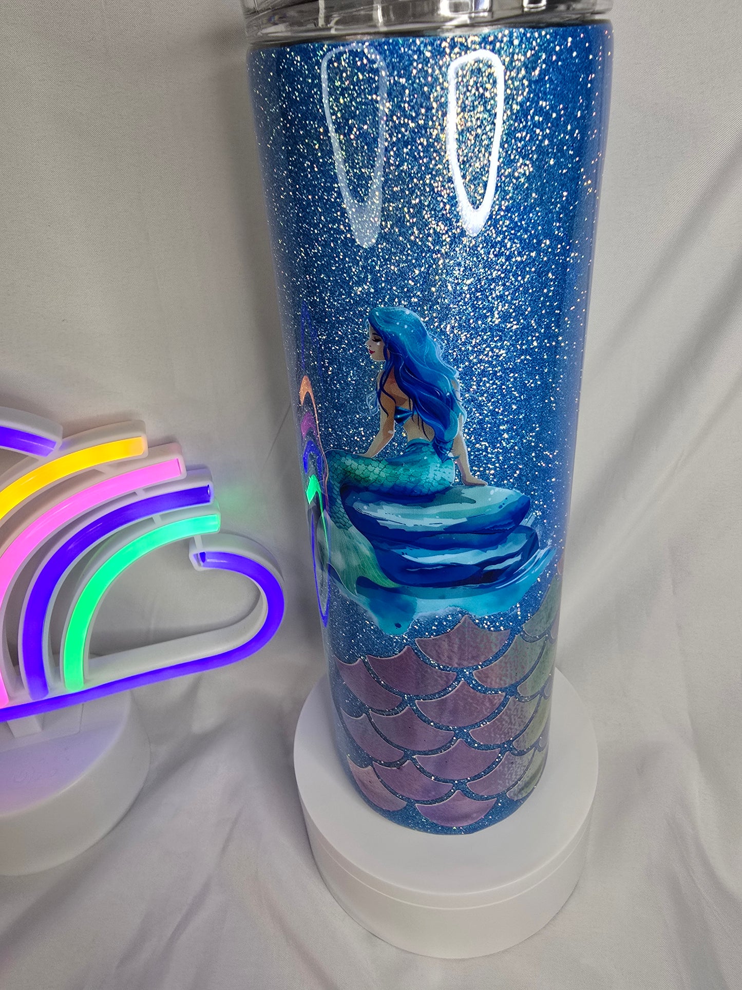 93-Beautiful 30 oz mermaid tumbler