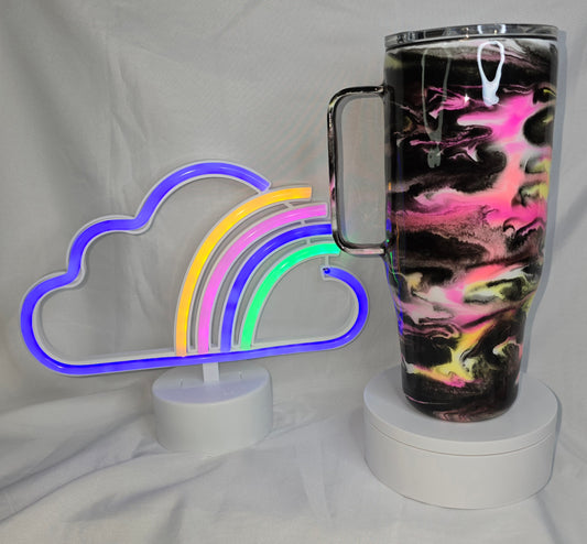 124- 24 Oz Glow in the Dark Tumbler