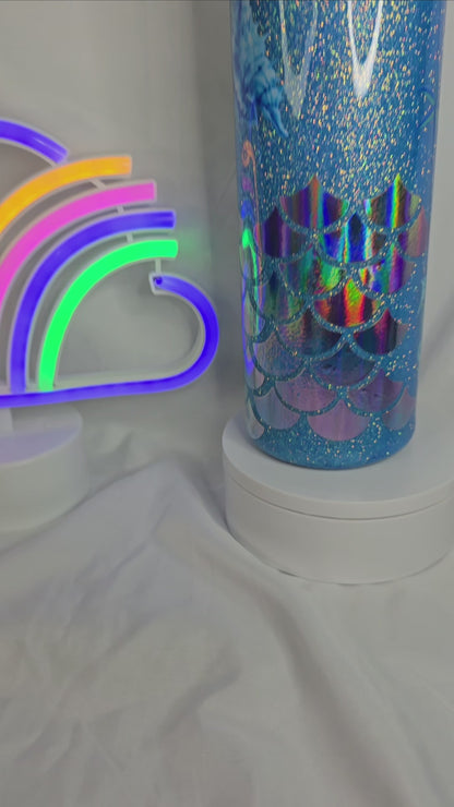 93-Beautiful 30 oz mermaid tumbler