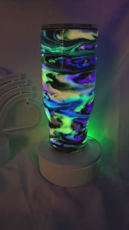 124- 24 Oz Glow in the Dark Tumbler