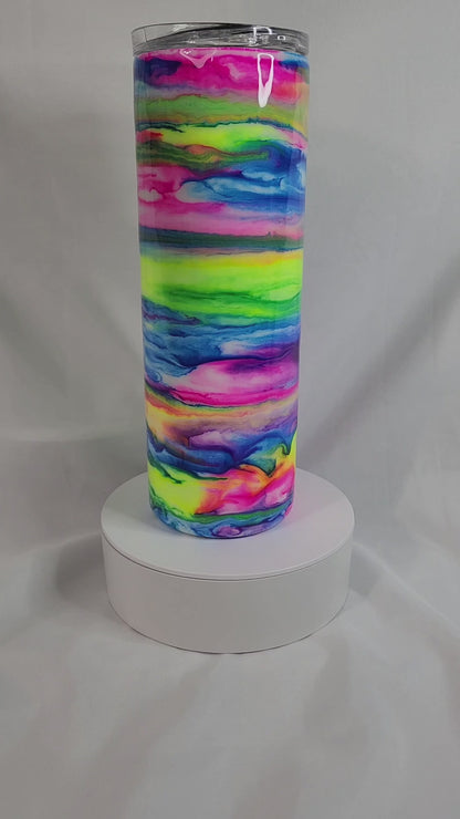 44-20 oz Neon ink created on Tik Tok Live