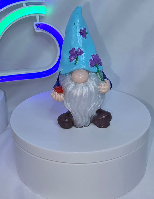 Hand painted resin gnome